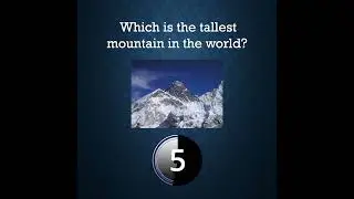 Which is the tallest mountain in the world? ||GK ||GK with prima|