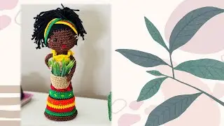 VASINHO AFRICANA DE CROCHÊ - sucesso total