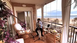 I Played Sax at Sunset by the Mediterranean 🌊 - Sea Sessions