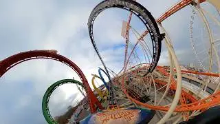 Winter Wonderland Munich Looping 360° VR POV Onride