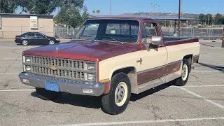 1982 Chevrolet C20 Silverado Braun Beige