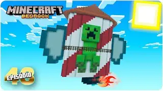 Mandamos um CREEPER PRO ESPA&Ccedil;O - Minecraft bedrock #43