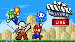 Super Mario Bros. Wonder Live Playthrough! | LordTRex