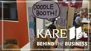 Love a photo booth? Try a live doodle booth