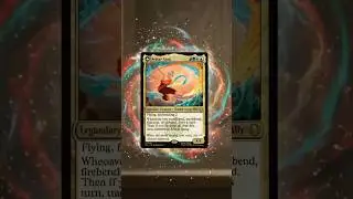 Aang 🌪️ MTG Card vs. AI Simulation #MTG #Aang #Commander #WUBRG #AvatarTheLastAirbender #AIArt #EDH