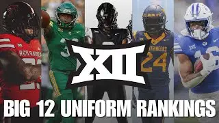 2025 Big 12 Football Uniform Rankings