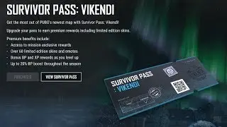 PUBG Vikendi Rewards + Skins | Survivor Pass (Season 2)