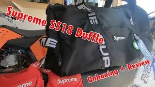 Supreme Duffle Bag SS18 Black