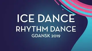 Jessica Li / Jacob Richmond (CAN) | Ice Dance Rhythm Dance | Gdansk 2019