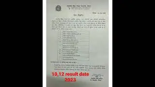 Mp board result date 2023| Class 10,12