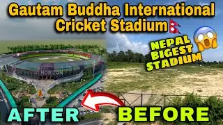 Gautam Budhha International Cricket Stadium Latest Update😱| Nepal Bigest Stadium🏟| Bibek Đhungana