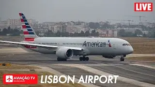🔴 LIVE Lisbon Airport 04.06.2024 • Livestream Plane Spotting • Direto Aeroporto Lisboa • LIS