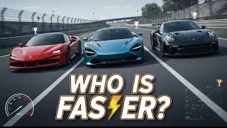 1 Track, 3 Cars: Kaun Jeetega? | Drag Race & Lap Times 🏁