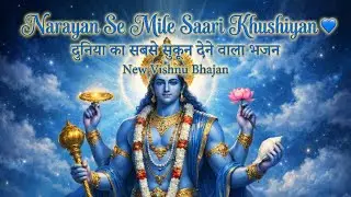 ​Narayan Se Mile Saari Khushiyan ❤️ | दुनिया का सबसे सुकून देने वाला भजन | New Vishnu Bhajan