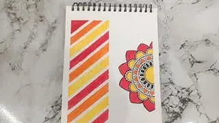 Easy Mandala Art | Step By Step | Mandala Art For Beginners &hearts;️