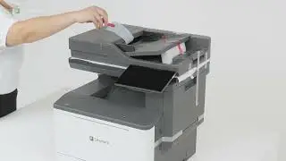 Lexmark CX532adwe and CX635adwe - After unboxing, setting up the printer