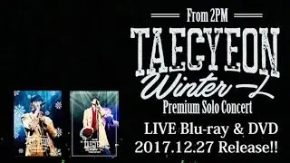 TAECYEON (From 2PM) Premium Solo Concert ”Winter 一人”ダイジェスト映像