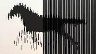 Scanimation | Parametric Horse || A scanimation Book (optical illusion)