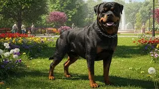 🐶 Meet the Smart, Strong Rottweiler! 💪 Amazing Fun Animals for Kids!