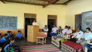 Inauguration of student council 2018-2019 in S J F S High School SAUNSHI.