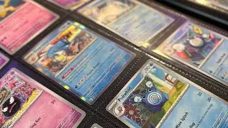 ASMR Organizing my Pok&eacute;mon Scarlet/Violet 151 Cards