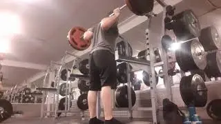 1 000 pound club programme [w16s1] Back squat - testing max reps @ 100 kg