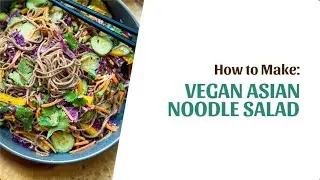 VEGAN ASIAN NOODLE SALAD