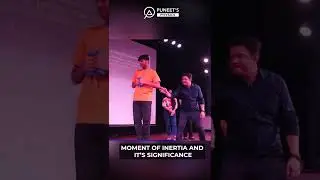 Moment of Inertia Easy Explanation | Physics Fun 😄 #physicsexperiment