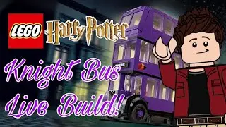 Live Building the LEGO Knight Bus!