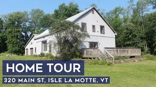 Vermont Home Tour: Extraordinary Lakefront Barn Conversion | Isle La Motte, Vermont | Lake Champlain