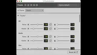 Pro Tools 2025.10 - Change Color of Track Name