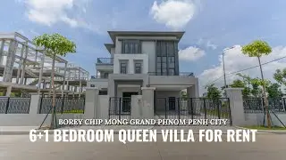 VL4460168 - 6+1 Bedroom Queen Villa For Rent in Borey Chip Mong Grand Phnom Penh City