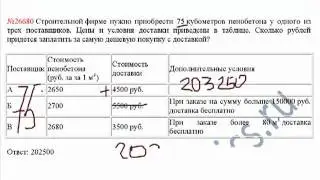 Видео решение задания В4 (№26680).mp4