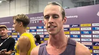 Cole Hocker Explains Tight Finish In 1500m Semis At 2025 Tokyo World Championships