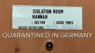 QUARANTINED IN GERMANY | my quarantine routine... food, workout, and more!