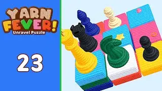 Yarn Fever! Unravel Puzzle Level 23 | Every Puzzle Solved! 🎯