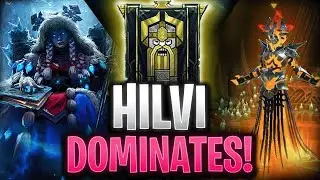 HILVI CARRIES! She Made Faction Wars HARD Stage 21 SO EASY! | Raid Shadow Legends Guide