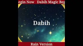 🌠 Dabih: Balance & Celestial Justice ⚖️ Rain Sounds + Hidden Switch Words & Affirmations 🌧️✨
