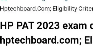 HP PAT 2023 EXAM DATE RELEASED SOON,REGISTRATION DATE, EXAM, ADMIT CARD, RESULT RELEASED DATE OUT