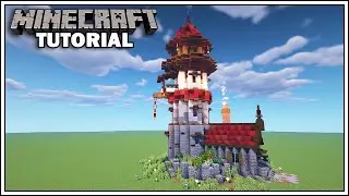 Minecraft Tutorial - How to Build a Wizard Tower