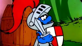 Le courageux chevalier Schtroumpf • Dessins animés pour enfants