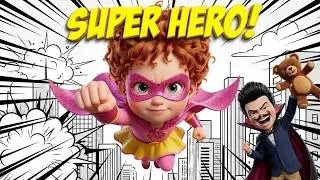 I Revealed My SECRET Identity! 🦸 ♀️ Fancy Nancy Superhero | Funny Fancy Nancy 3D Animation