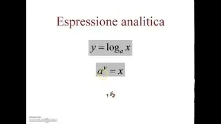 funzione logaritmica primo caso