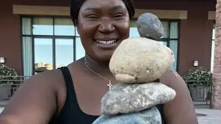 Sip & Stone - Rock Balancing with Ray Villafane #rockbalancing #stonebalancing #zen #stonebalance