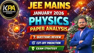 Paper-5||JEE Mains Physics Paper Discussion|23 January 2026 Morning Shift|