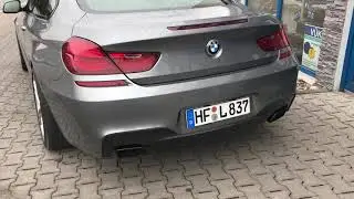 Gummi Herrmann B&uuml;nde Sound Umbau Auspuff BMW 6er 645 650