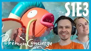 Pok&eacute;mon Concierge REACTION // Season 1 Episode 3 // I Hope I Can Evolve Too...