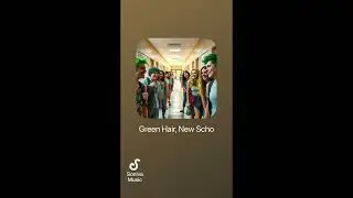 Green hair, new scho ai song made by fan