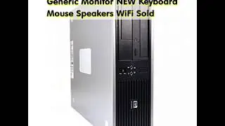 #HP #Desktop #Core    2 Duo 2.6GHz - New 4GB Memory - 500GB HDD - Windows 10 Home Edition - 19