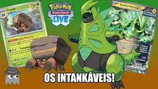 Pok&eacute;mon TCG Live - Crustle & Espinhos F&eacute;rreos ex: o deck mais 'ame ou odeie' do meta atual.